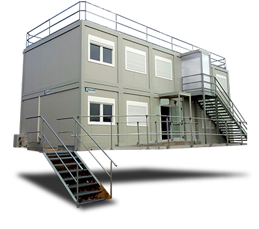 Conteneur aménagé en bureau