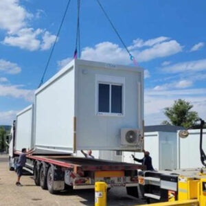 Transport de bungalows à Feurs (42)