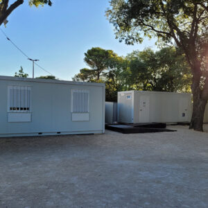 Bâtiments provisoire pour festival de musique