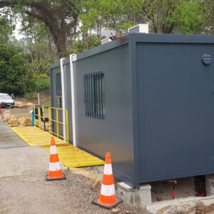 Remplacement de l’ancien module bascule de carrière de l’entreprise Malet.